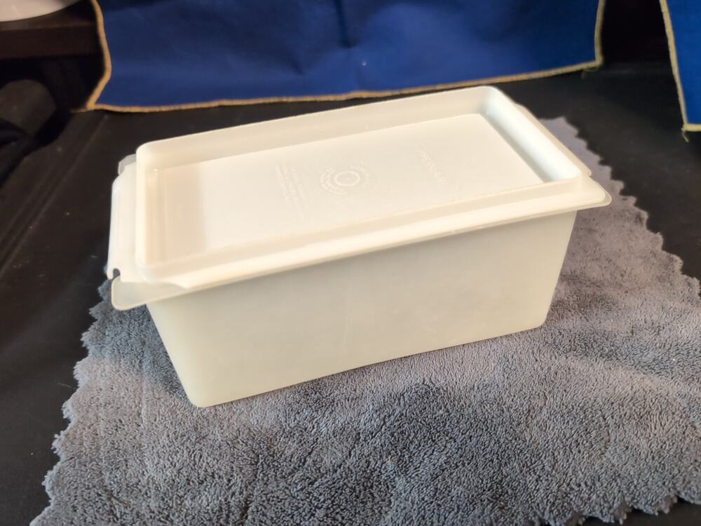 VTG Tupperware Butter Keeper W/Lid 639 Rectangular 638 USA Made